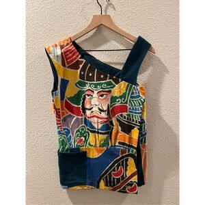Vintage Hand Made Samurai Top